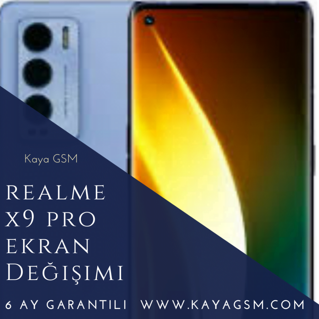 Realme X Pro Ekran De I Imi Acil Cep Tamiri Kaya Gsm