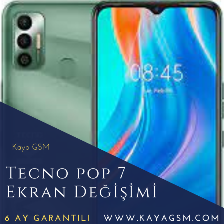 Tecno Pop Ekran De I Imi Acil Cep Tamiri Kaya Gsm