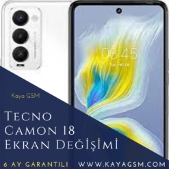 Tecno Camon 18 Ekran Değişimi