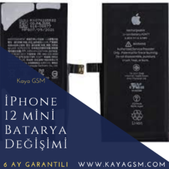 iPhone 12 Mini Batarya Değişimi